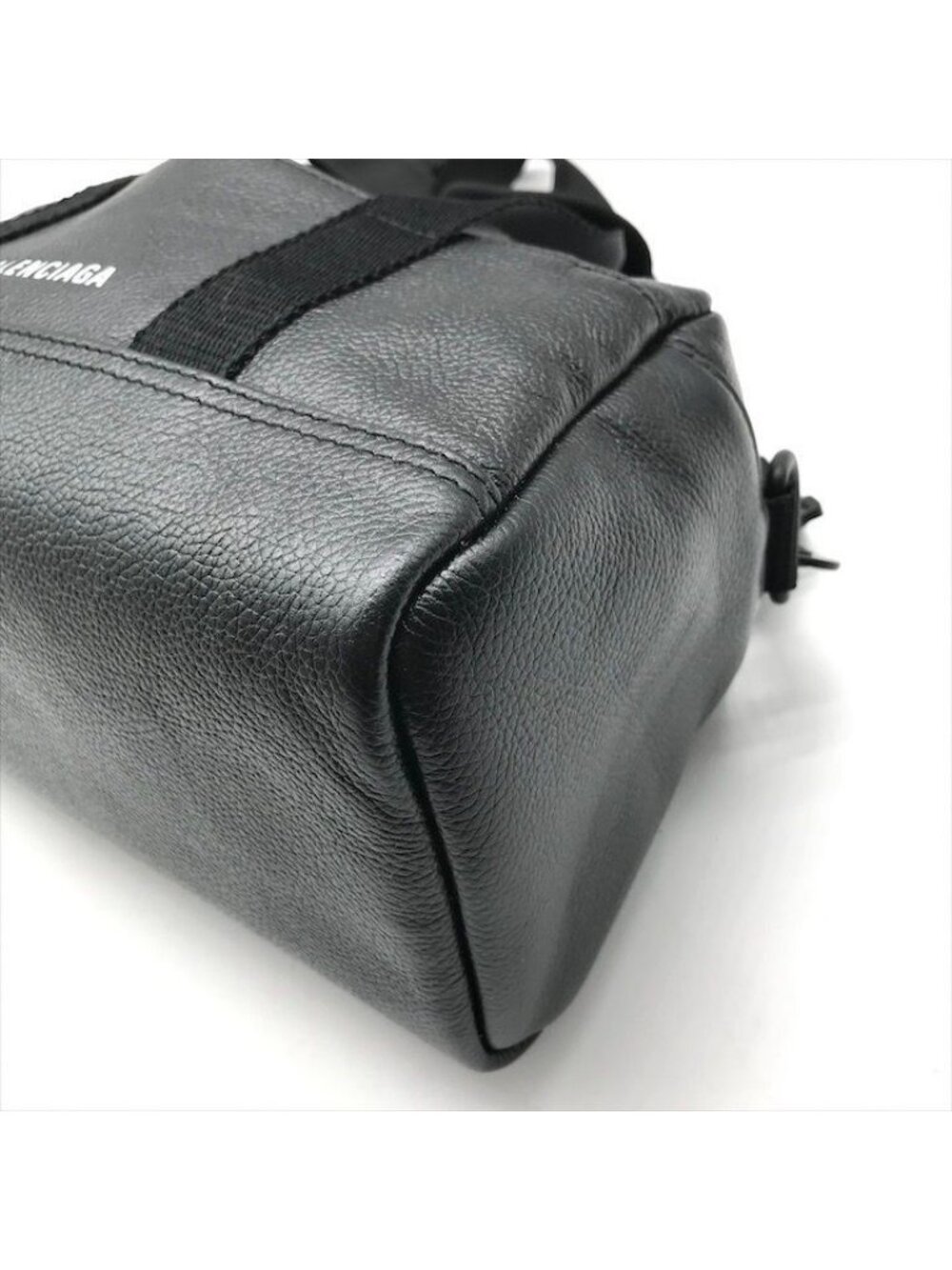 ★SOLD★ Balenciaga Explorer Small Duffle 2-Way Crossbody Leather Black - Picture 5 of 10